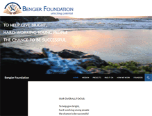 Tablet Screenshot of bengierfoundation.org